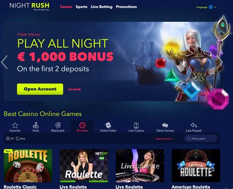 Nightrush casino online